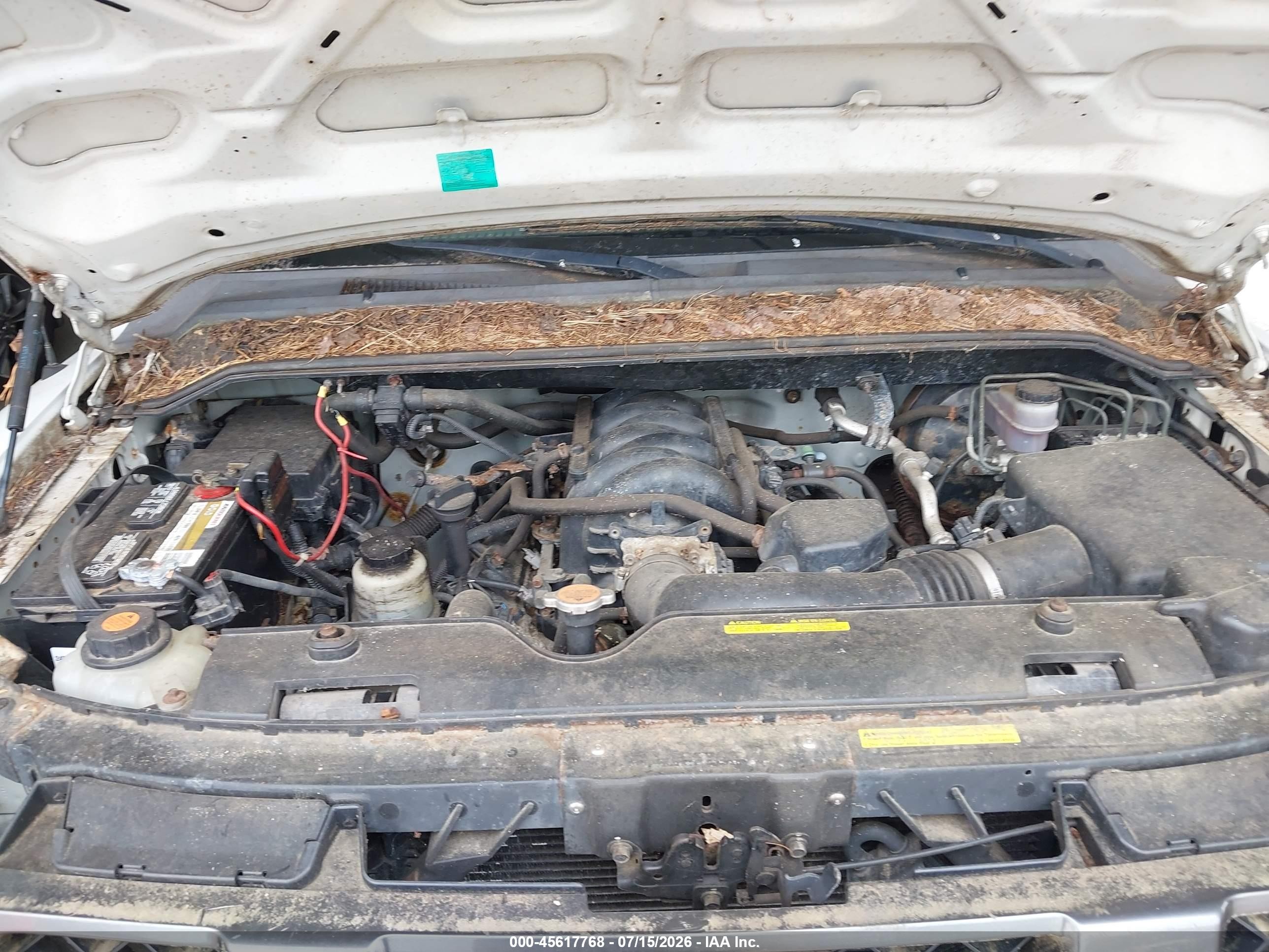 2008 Nissan Titan Xe White vin: 1N6AA06F78N320117