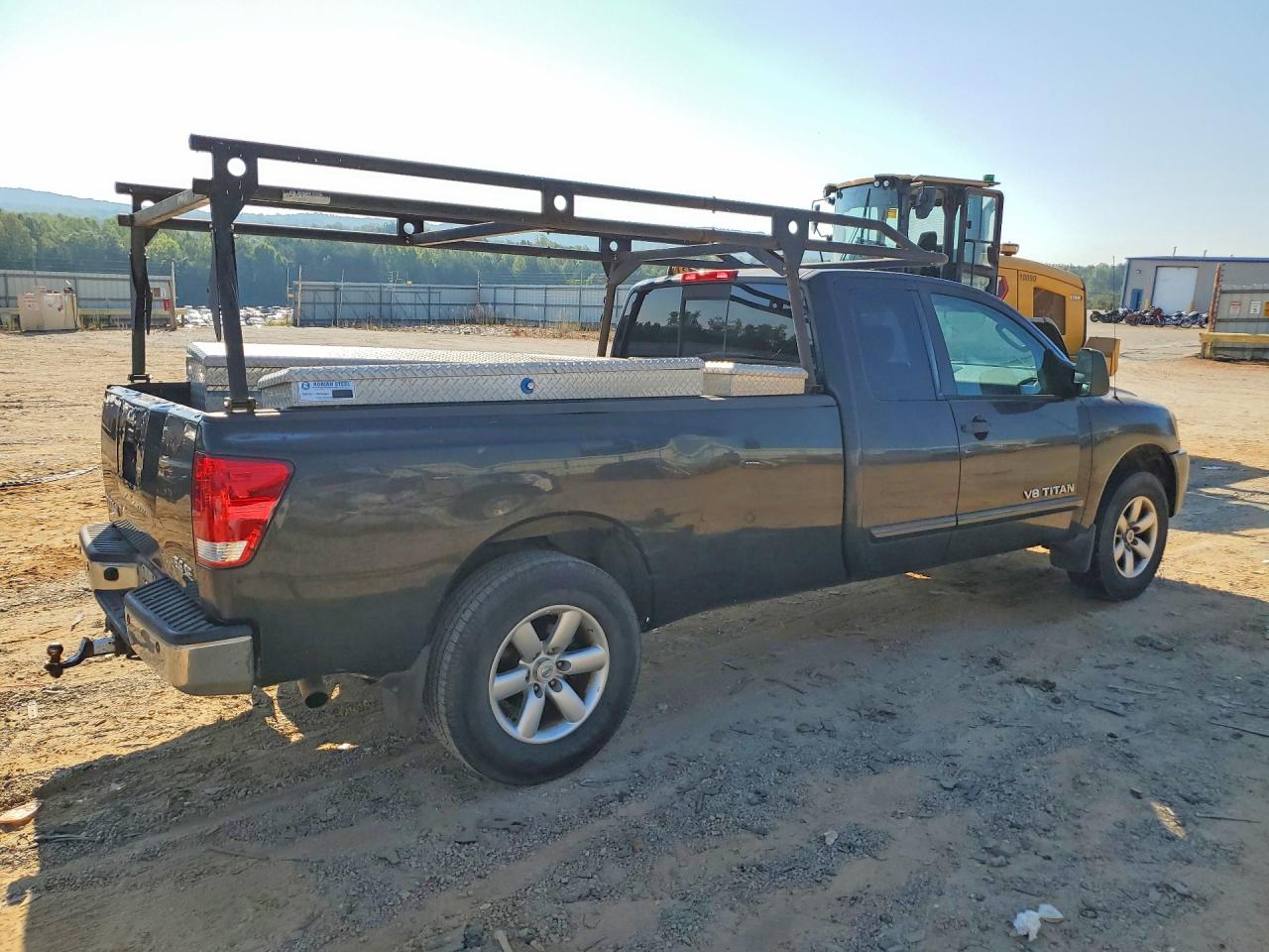 2008 Nissan Titan Xe Charcoal vin: 1N6AA06FX8N315073