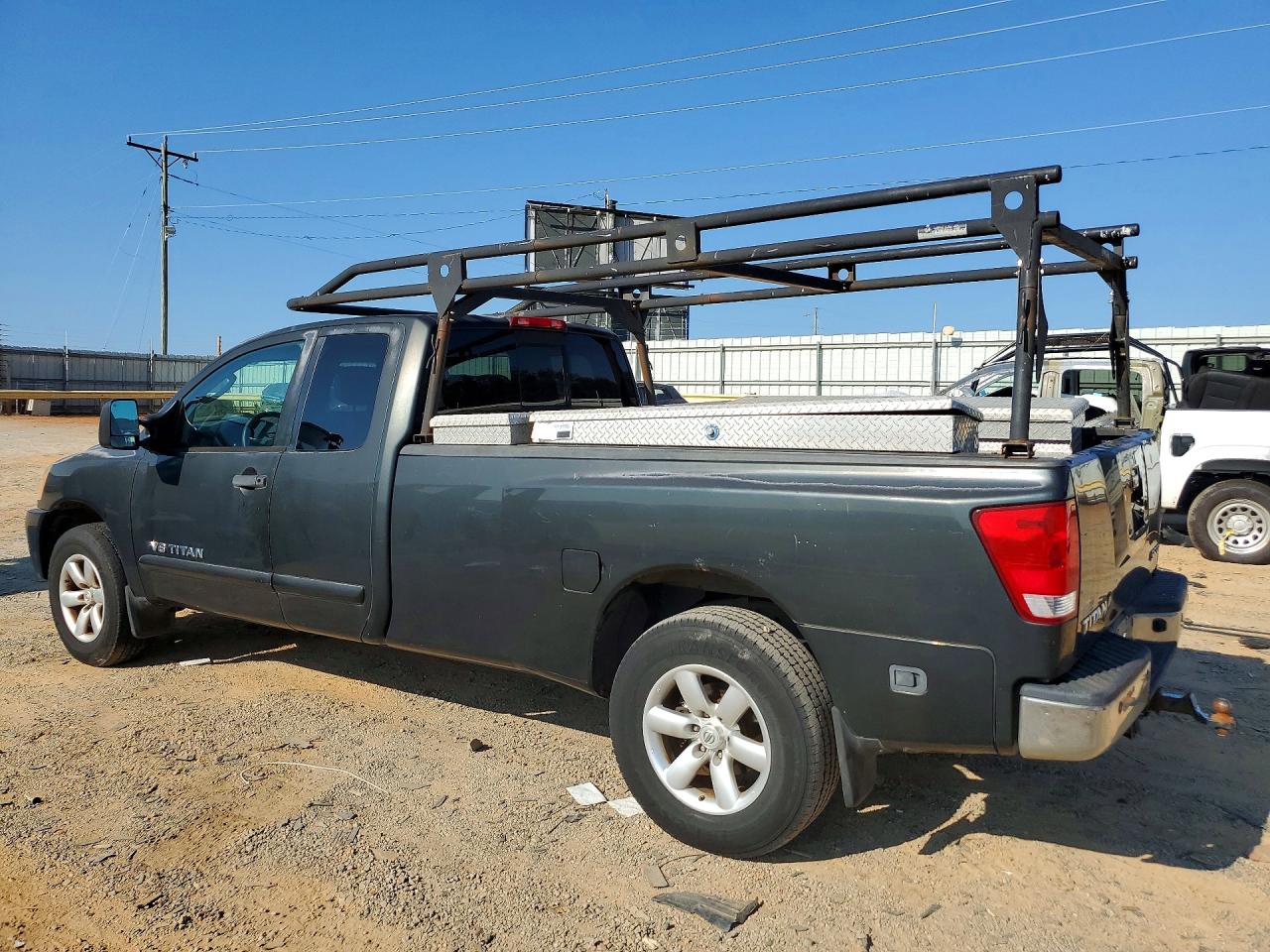 2008 Nissan Titan Xe Charcoal vin: 1N6AA06FX8N315073