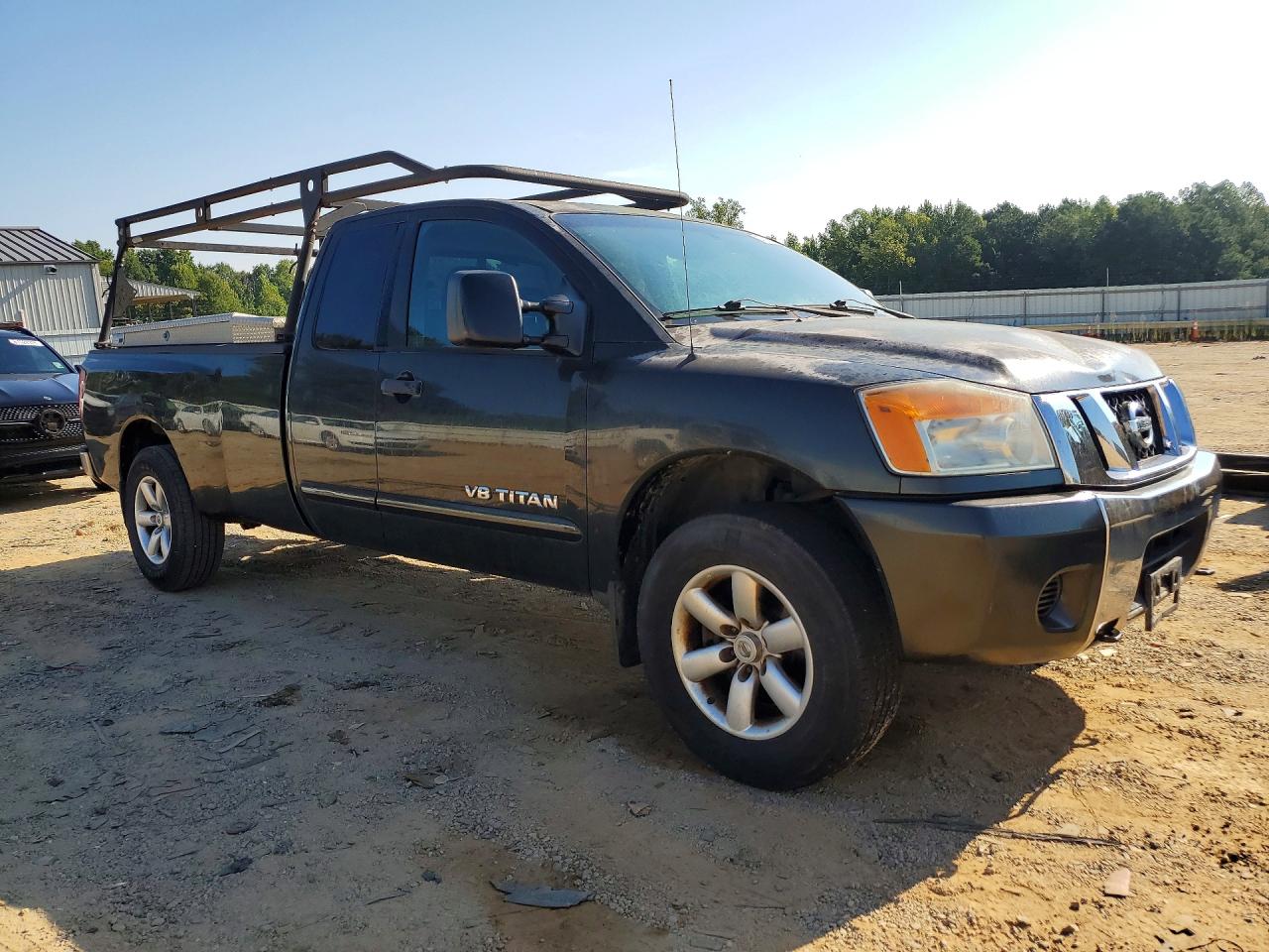 2008 Nissan Titan Xe Charcoal vin: 1N6AA06FX8N315073