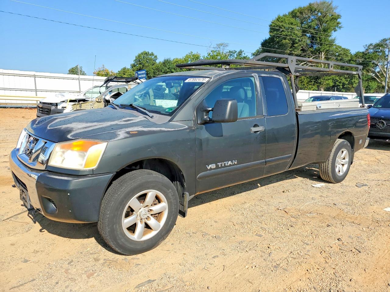 2008 Nissan Titan Xe Charcoal vin: 1N6AA06FX8N315073
