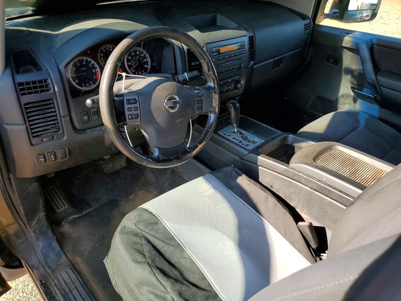 2008 Nissan Titan Xe Charcoal vin: 1N6AA06FX8N315073
