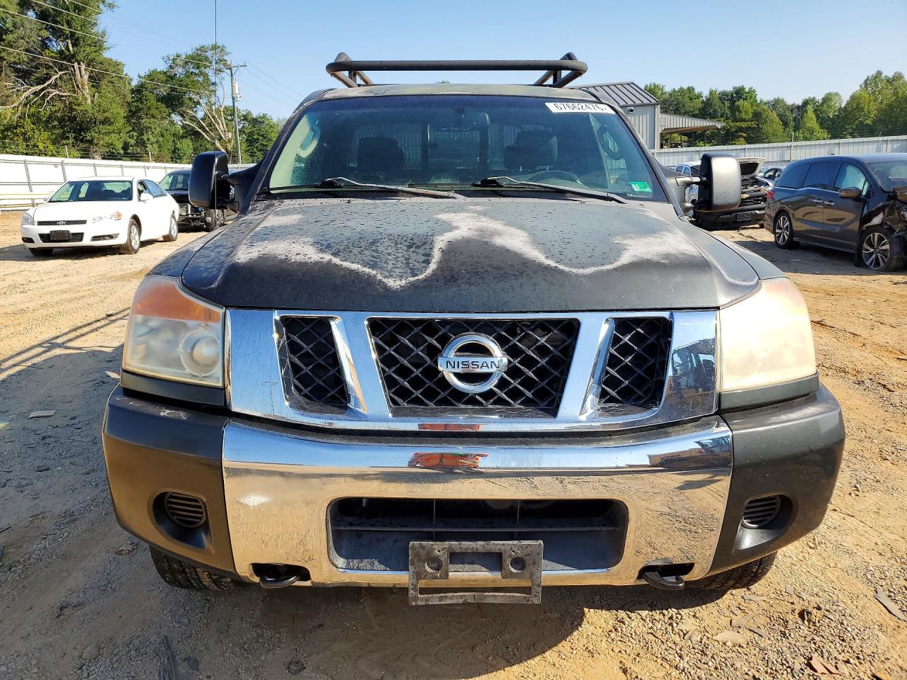 2008 Nissan Titan Xe Charcoal vin: 1N6AA06FX8N315073