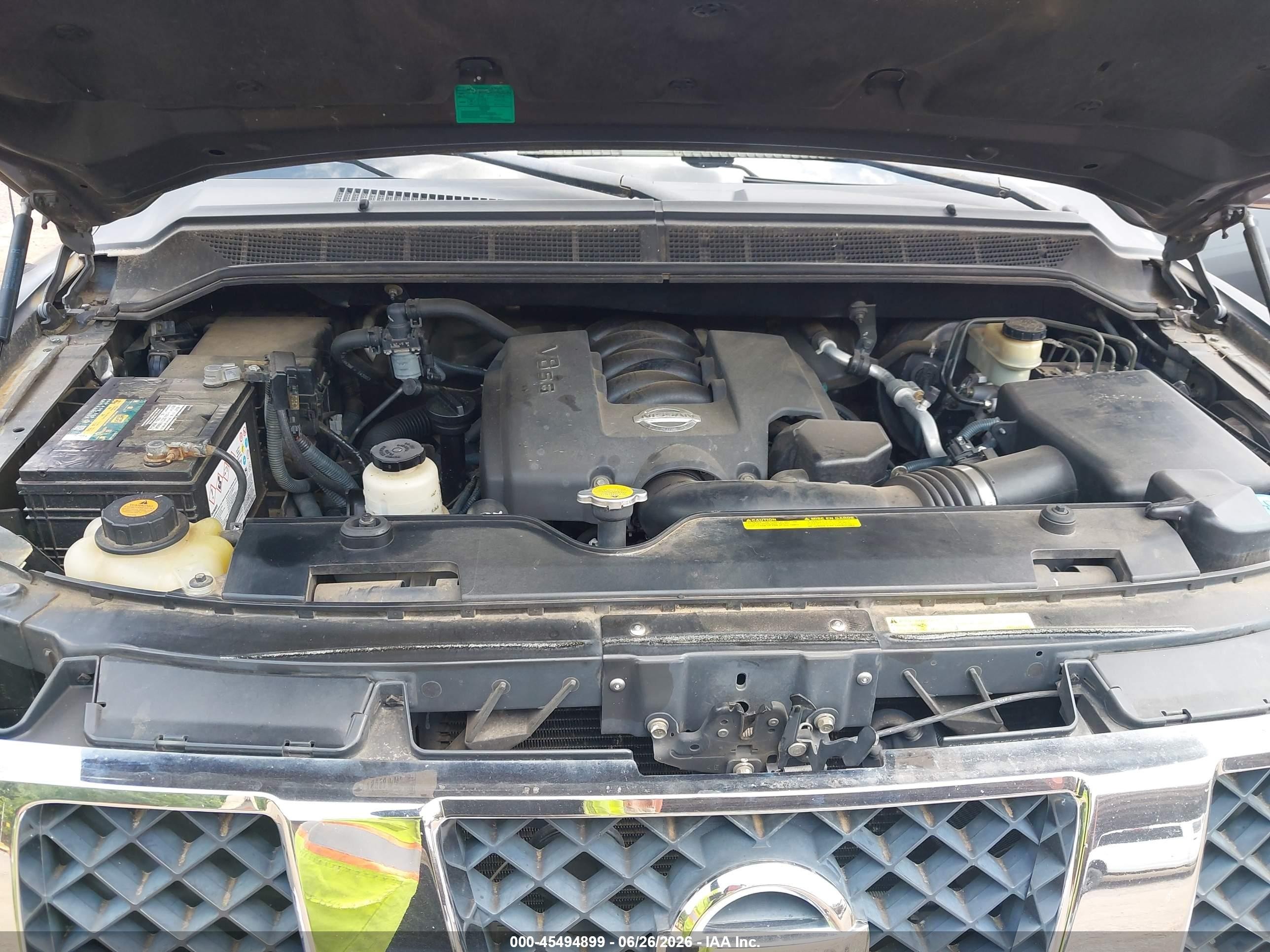 2004 Nissan Titan Se Gray vin: 1N6AA07A04N563863