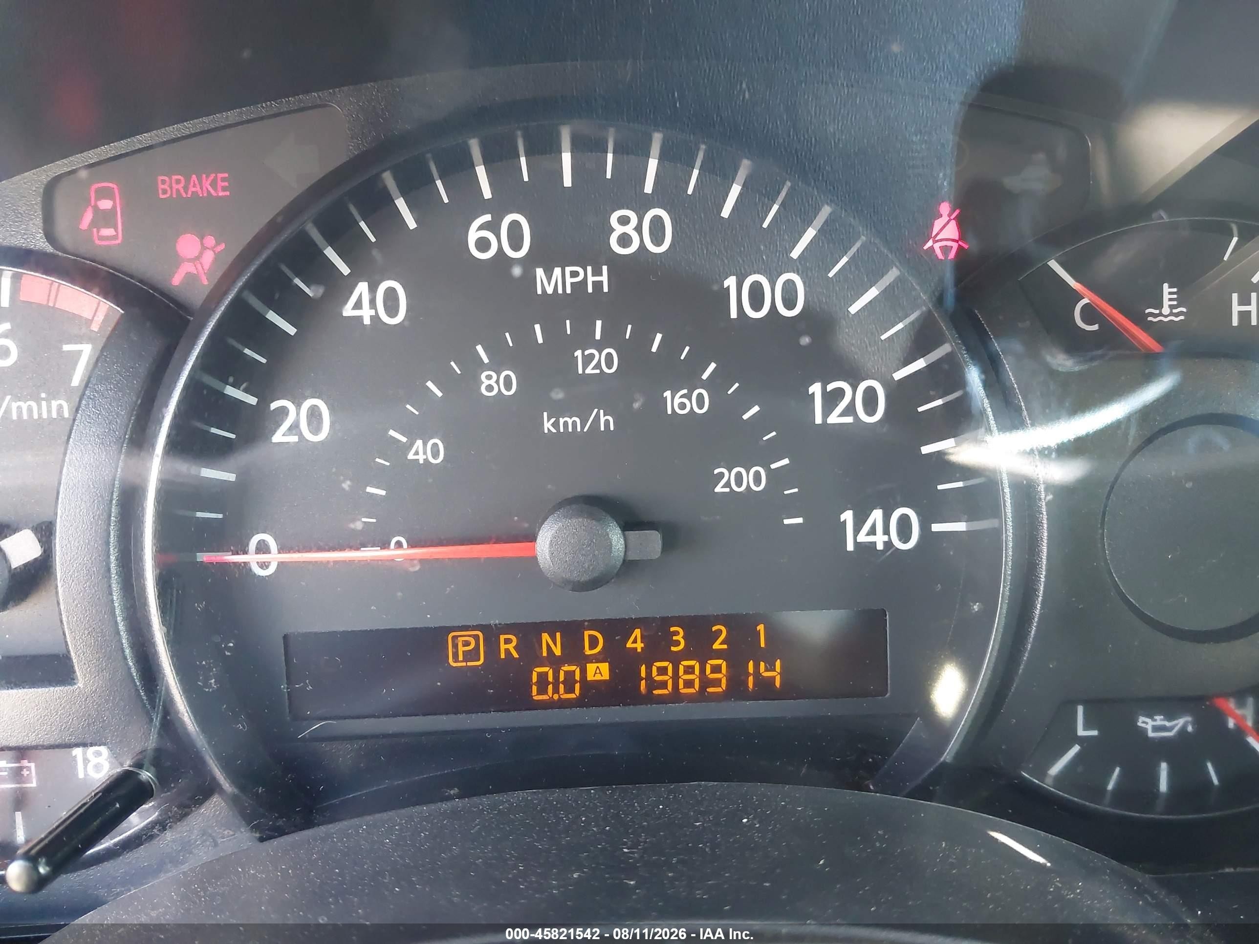 2004 Nissan Titan Xe Black vin: 1N6AA07A14N572197