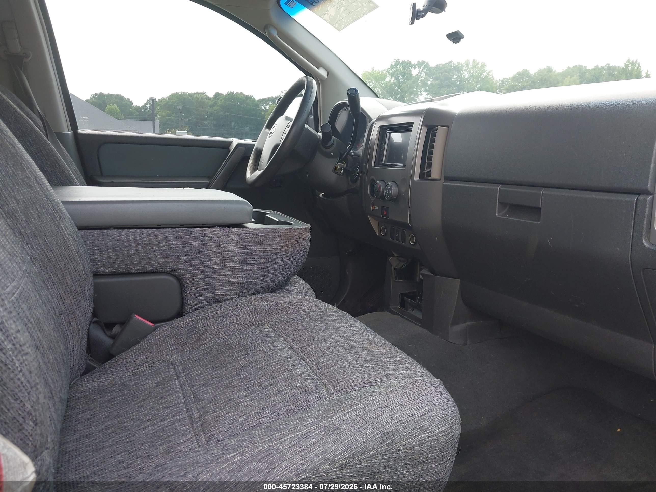 2005 Nissan Titan Xe Red vin: 1N6AA07A25N504282