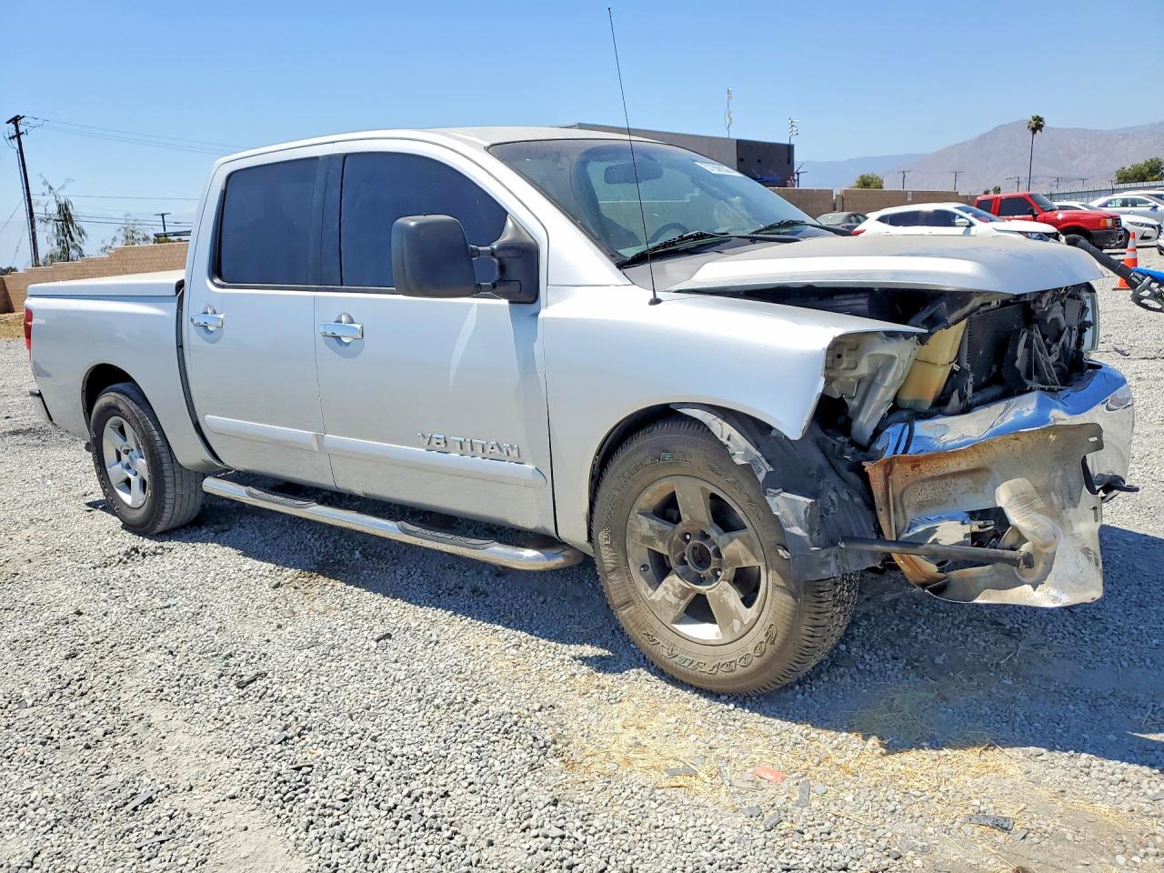 2006 Nissan Titan Xe Silver vin: 1N6AA07A26N538904