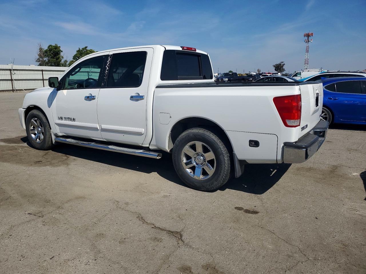 2006 Nissan Titan Xe White vin: 1N6AA07A26N548185