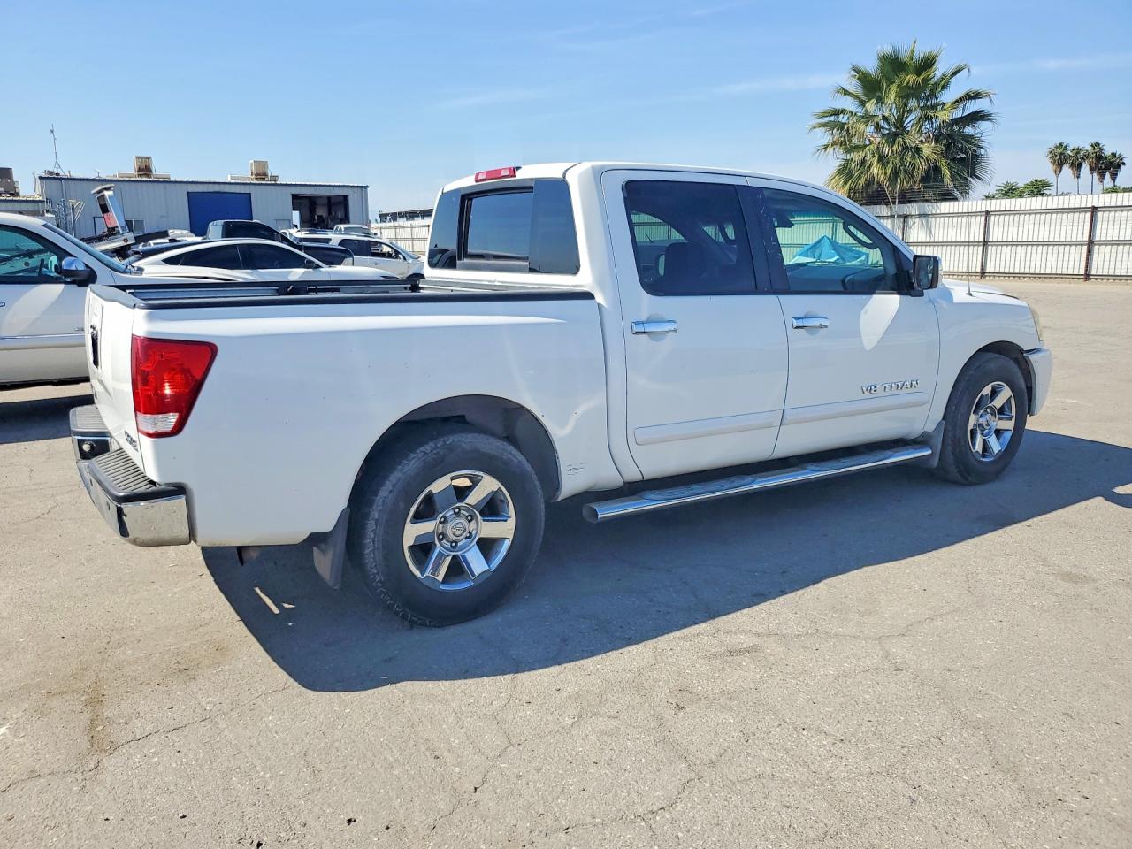 2006 Nissan Titan Xe White vin: 1N6AA07A26N548185