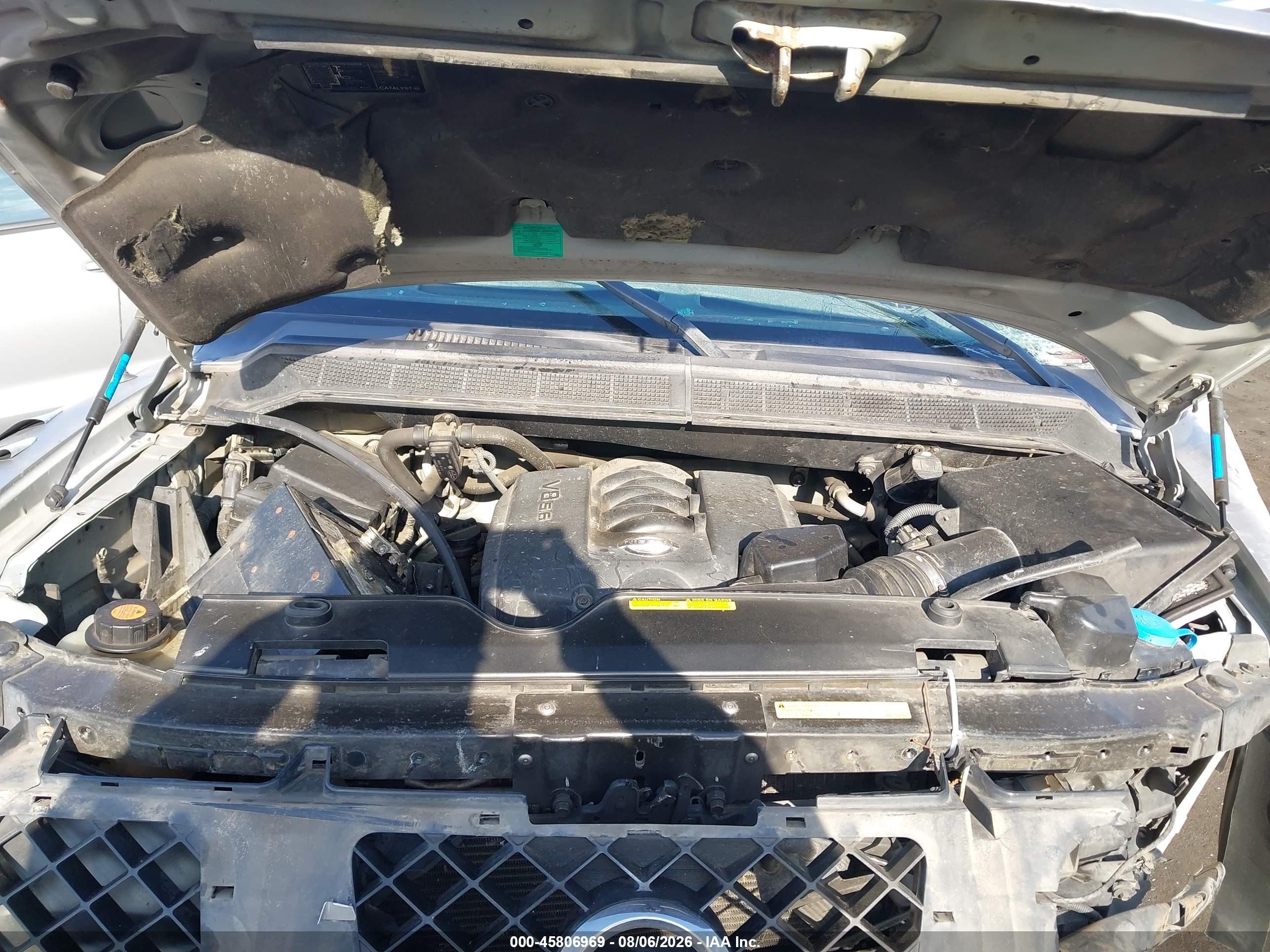 2006 Nissan Titan Xe Серебряный vin: 1N6AA07A36N518547