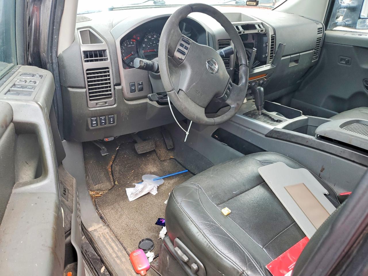 2007 Nissan Titan Xe Gray vin: 1N6AA07A37N238743