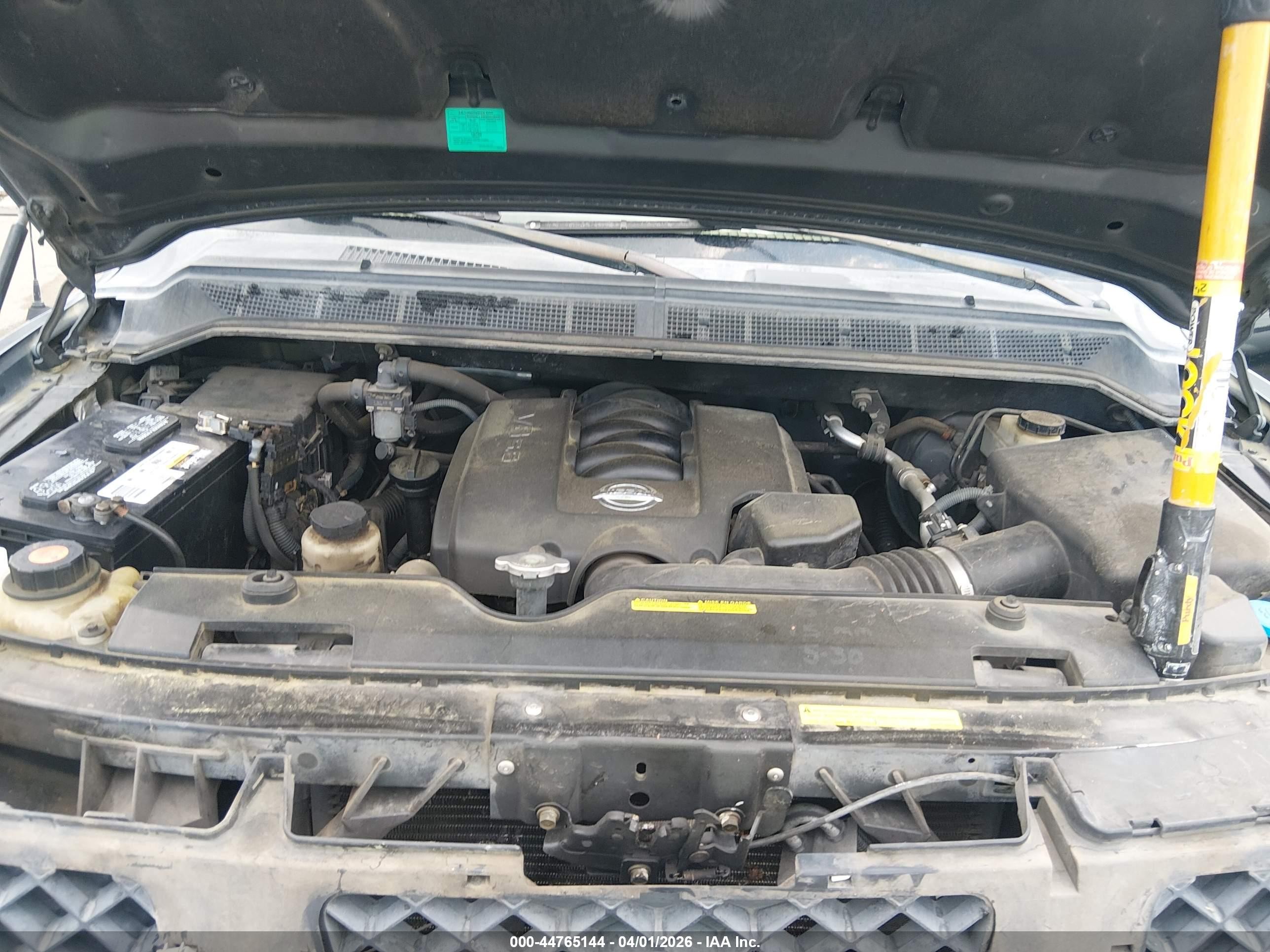 2005 Nissan Titan Le Черный vin: 1N6AA07A45N511377