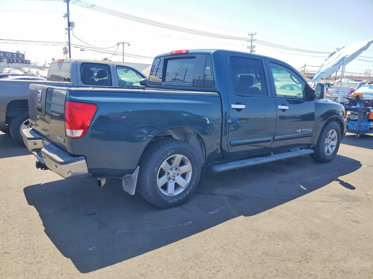2005 Nissan Titan Xe Бирюзовый vin: 1N6AA07A45N511539