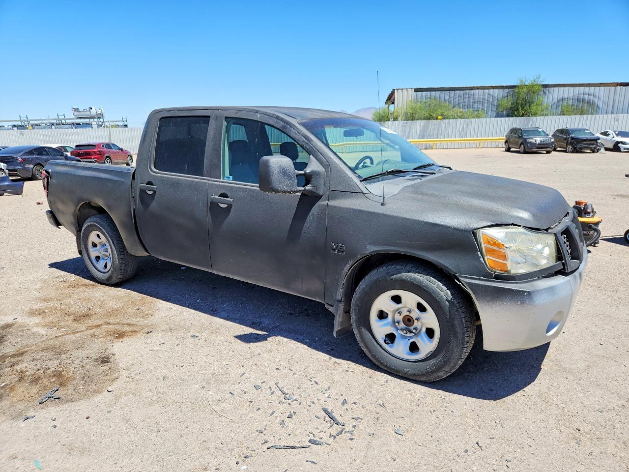 2004 Nissan Titan Xe Черный vin: 1N6AA07A54N591626