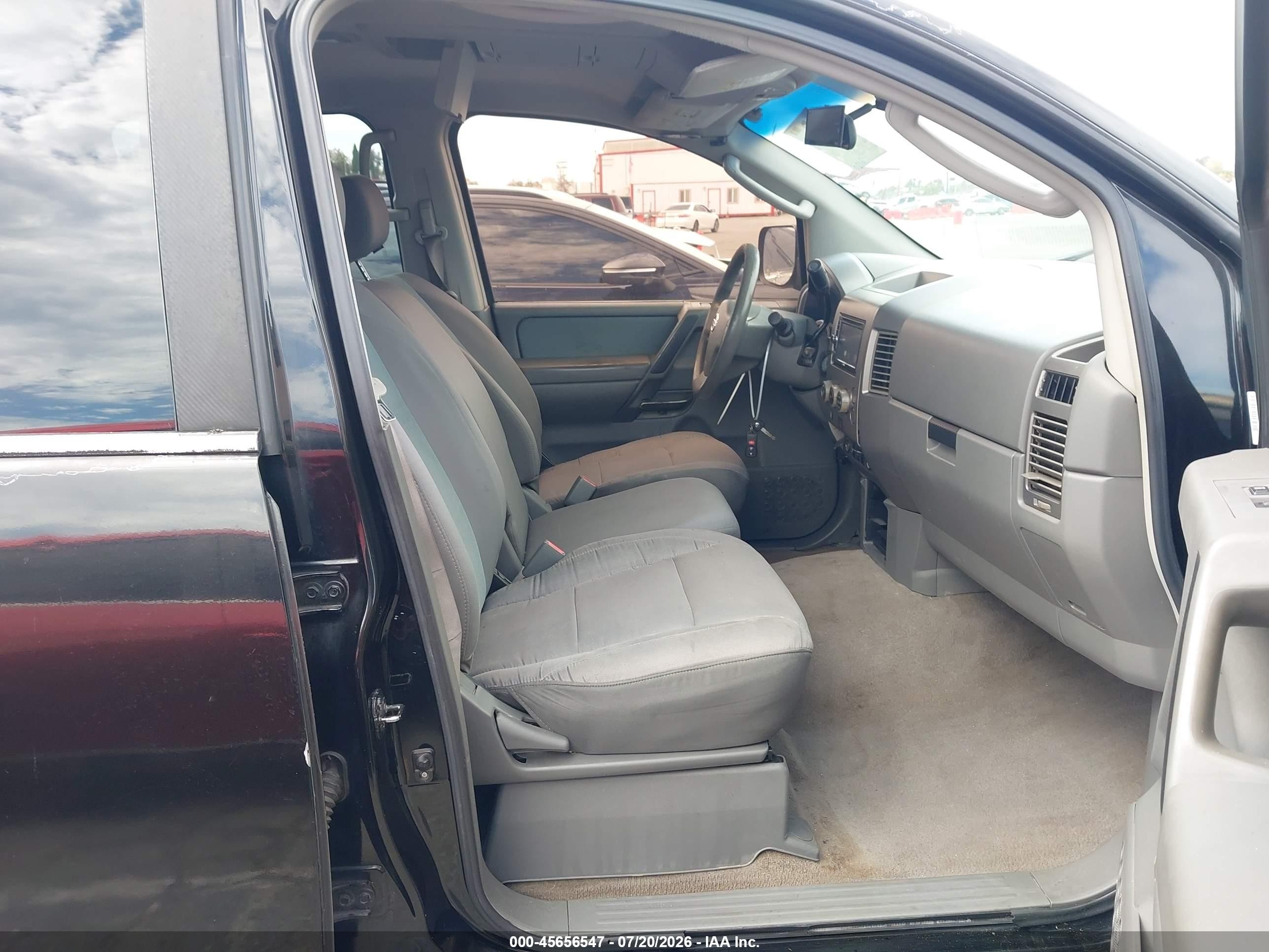 2005 Nissan Titan Xe Black vin: 1N6AA07A55N539706
