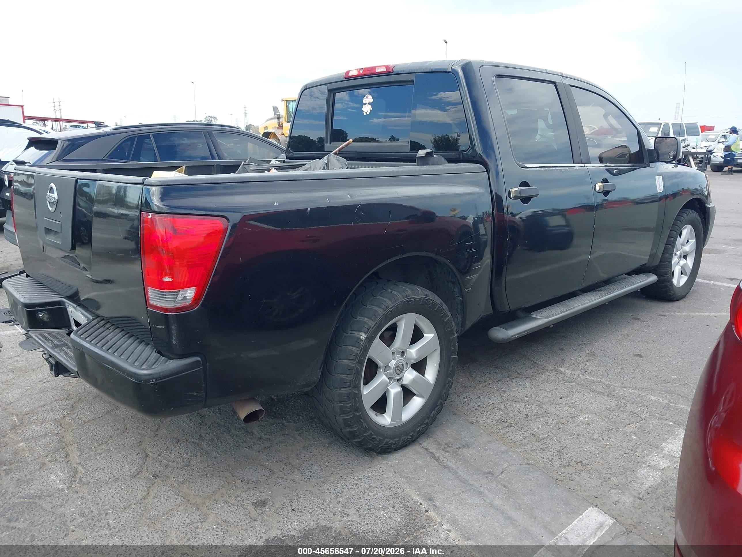 2005 Nissan Titan Xe Black vin: 1N6AA07A55N539706