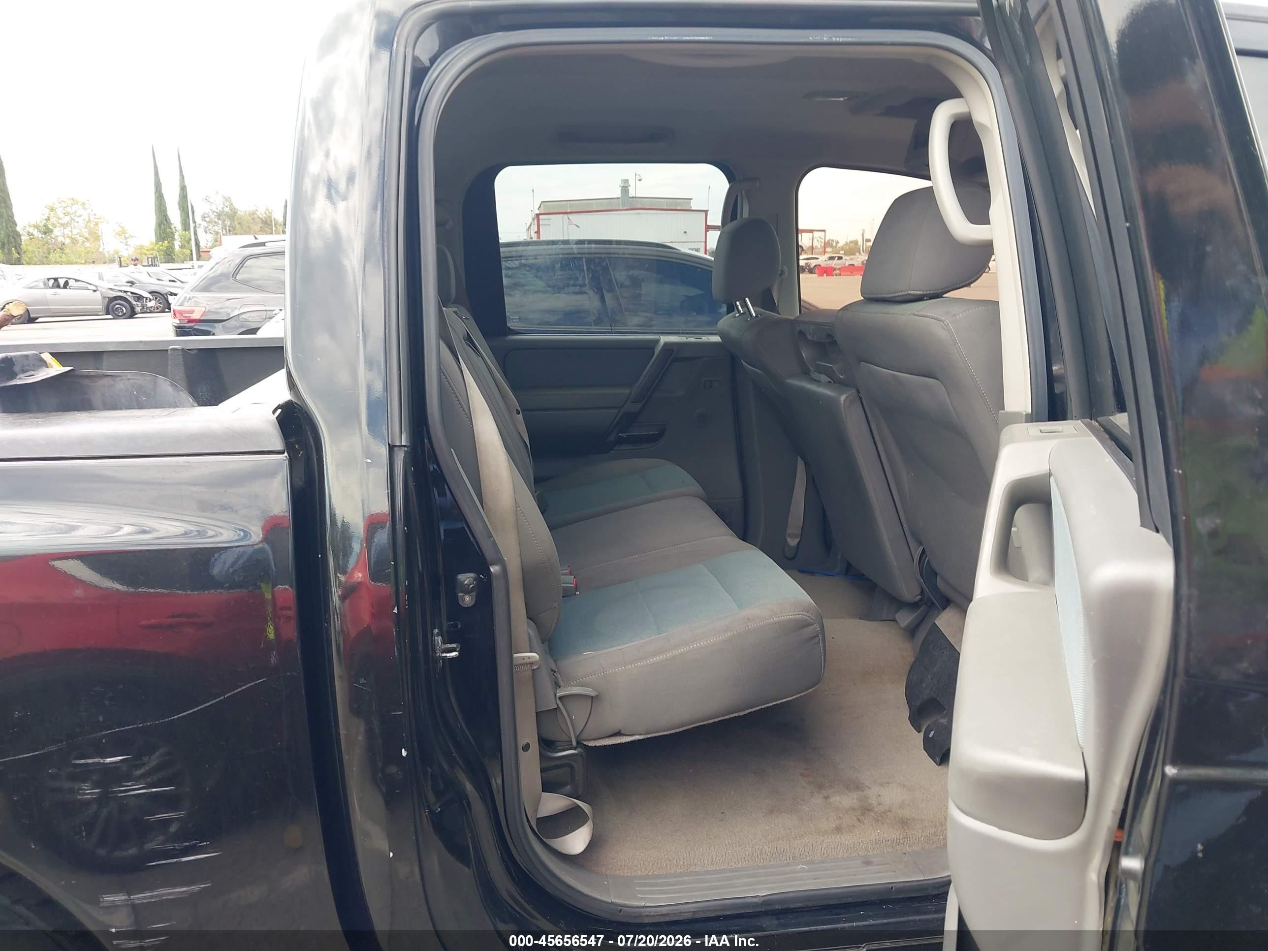 2005 Nissan Titan Xe Black vin: 1N6AA07A55N539706