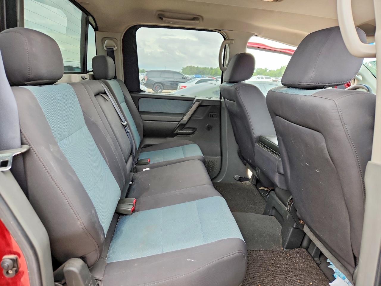 2006 Nissan Titan Xe Red vin: 1N6AA07A56N504858