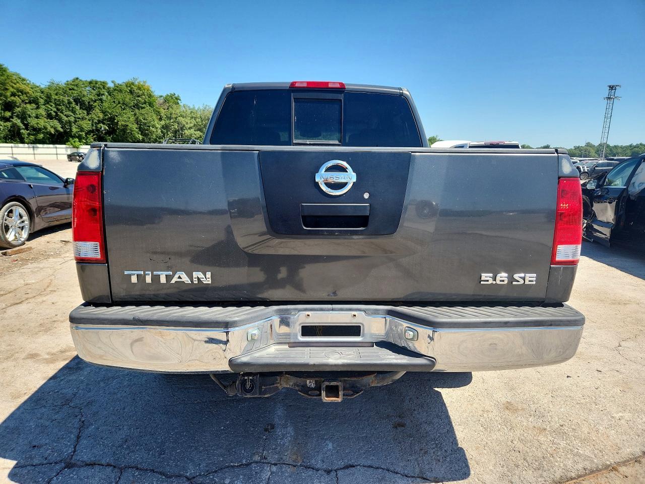 2004 Nissan Titan Xe Gray vin: 1N6AA07A64N567853