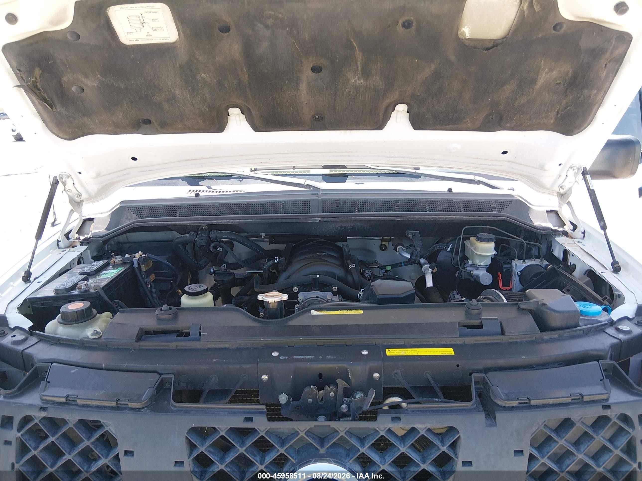 2007 Nissan Titan Xe White vin: 1N6AA07A67N202464