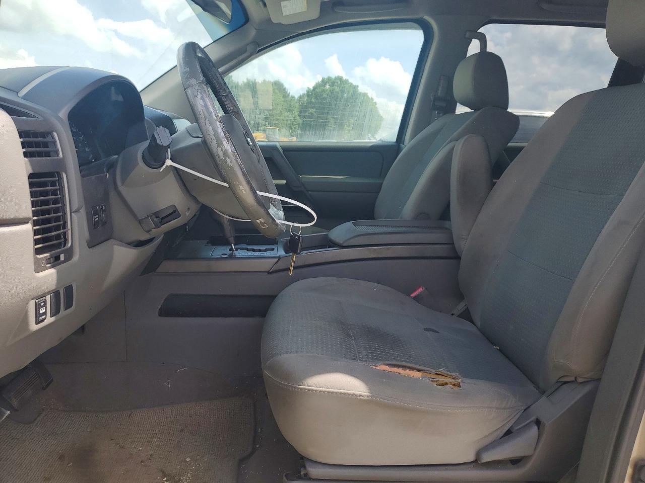 2007 Nissan Titan Xe Gray vin: 1N6AA07A67N237893