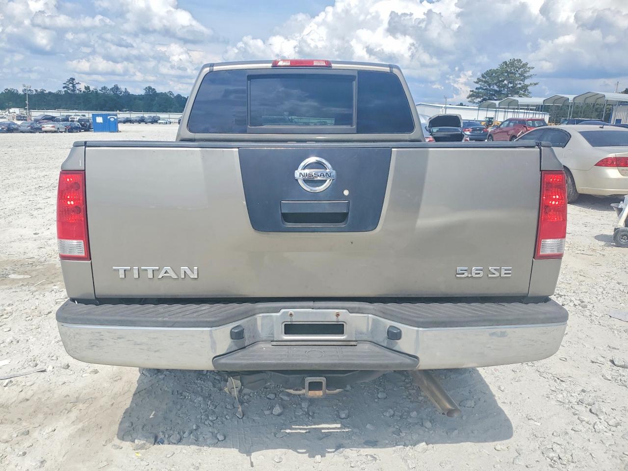 2007 Nissan Titan Xe Gray vin: 1N6AA07A67N237893