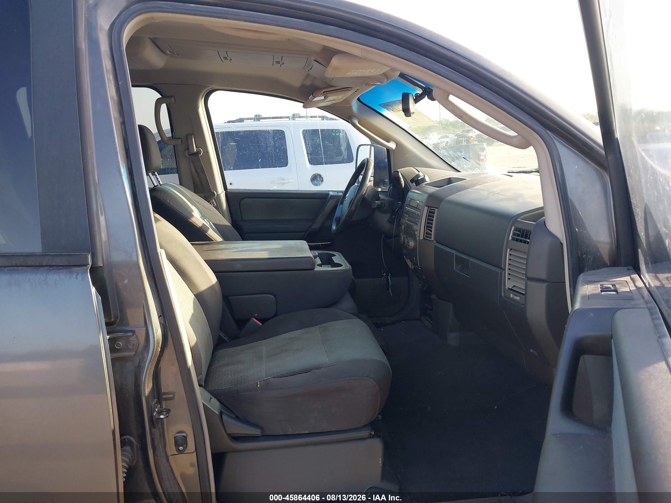 2004 Nissan Titan Se Gray vin: 1N6AA07A74N534330