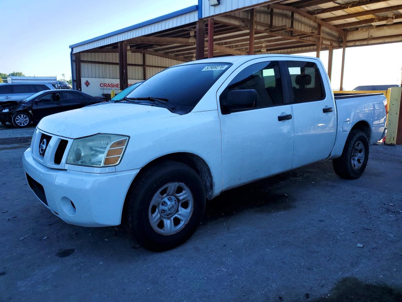 2006 Nissan Titan Xe White vin: 1N6AA07A76N524478