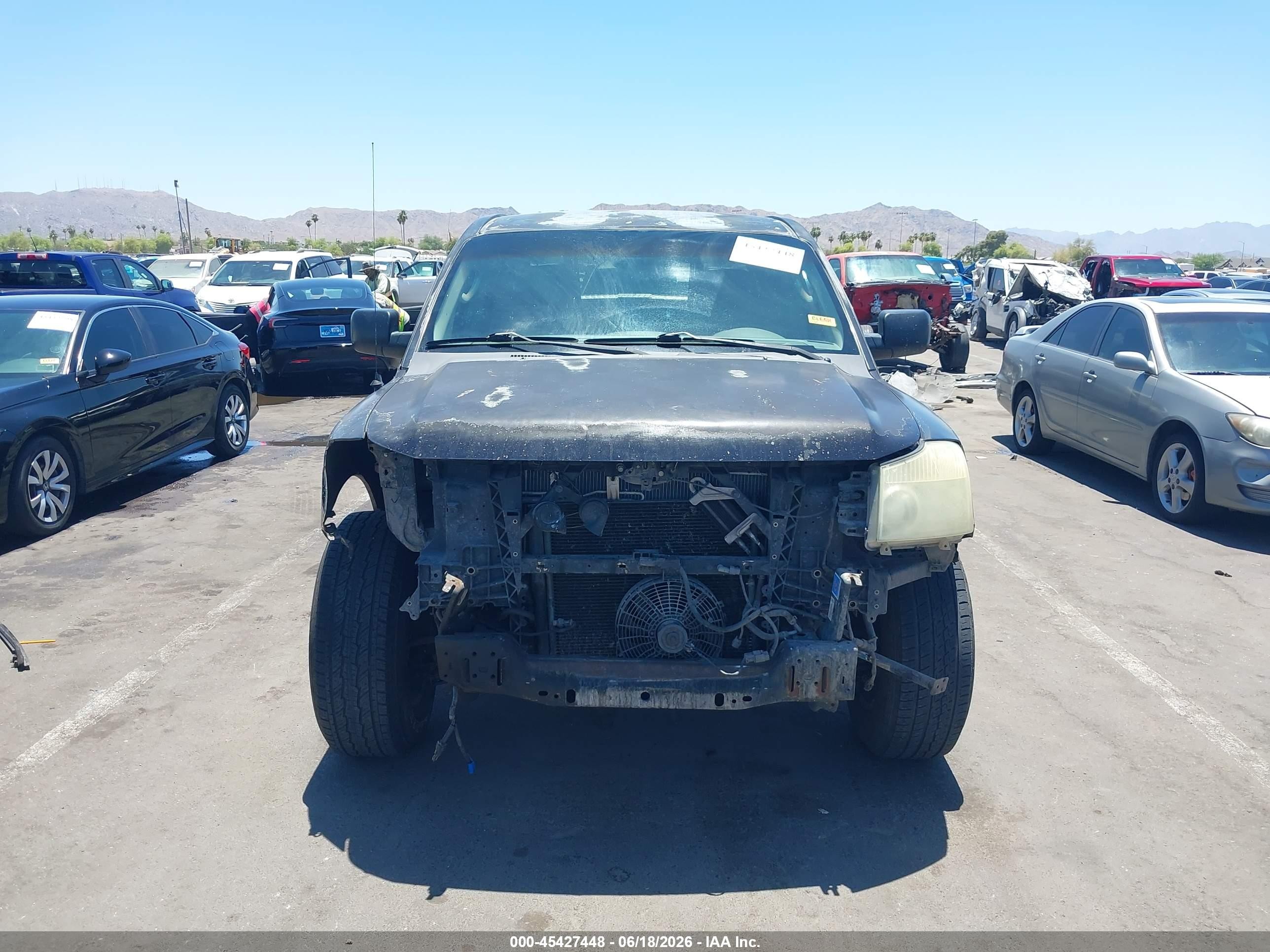 2006 Nissan Titan Se Black vin: 1N6AA07A76N528286