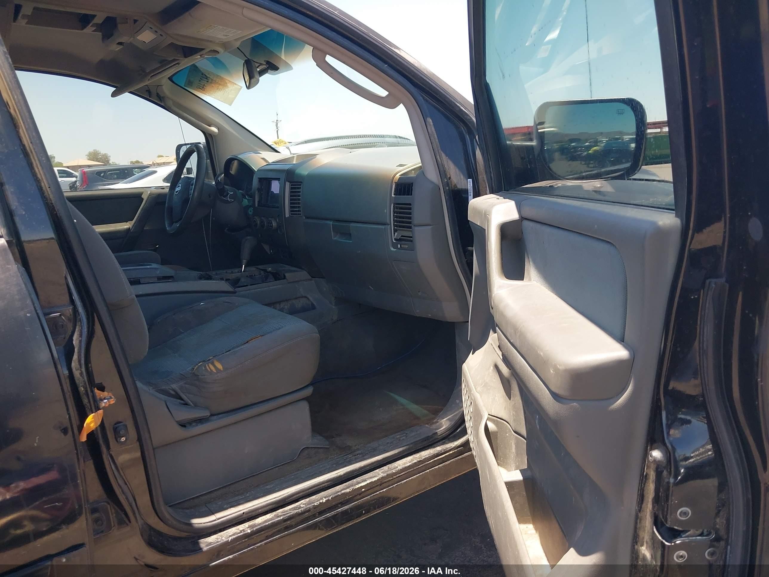 2006 Nissan Titan Se Black vin: 1N6AA07A76N528286