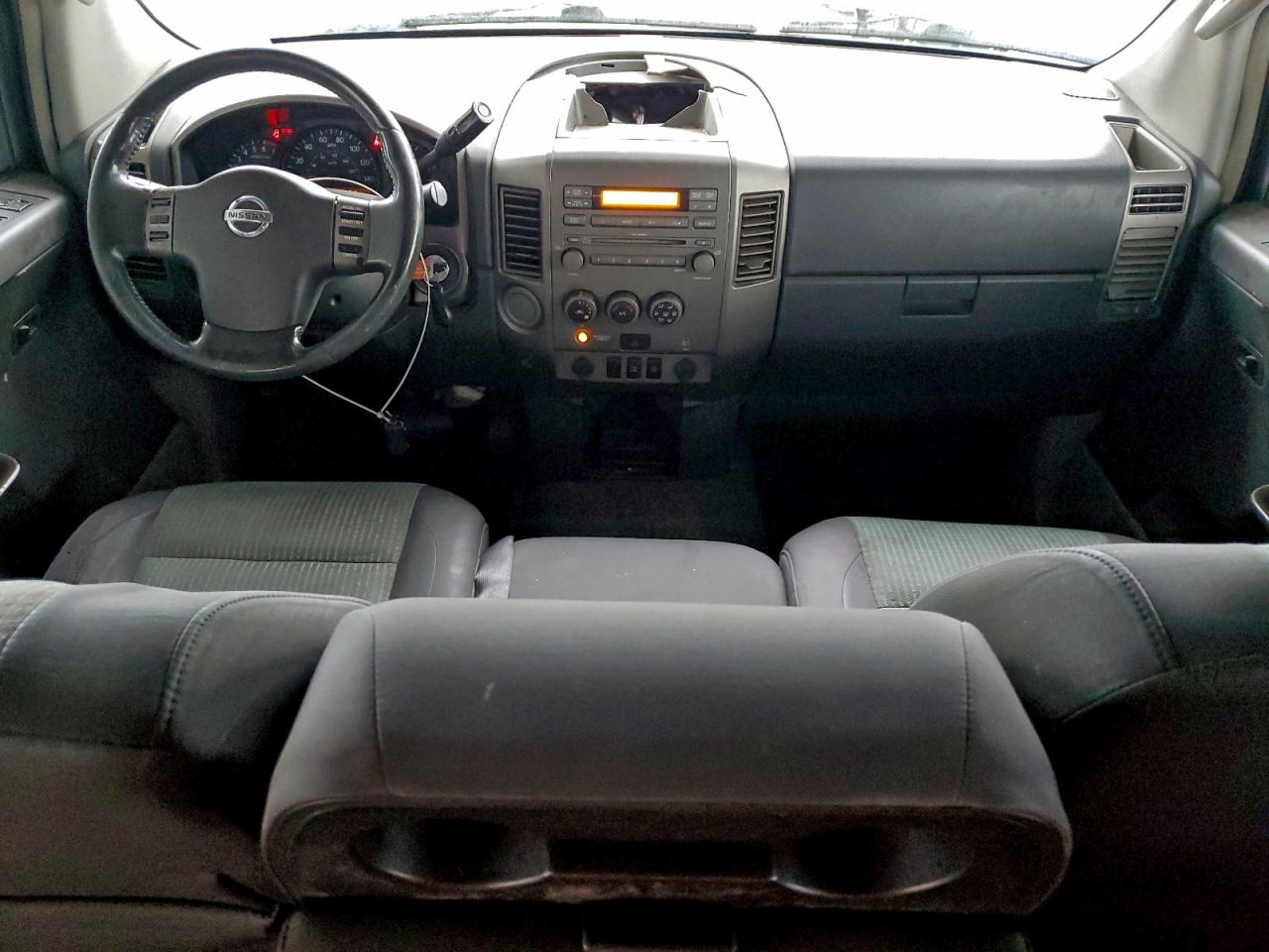 2004 Nissan Titan Xe Gray vin: 1N6AA07A84N589966