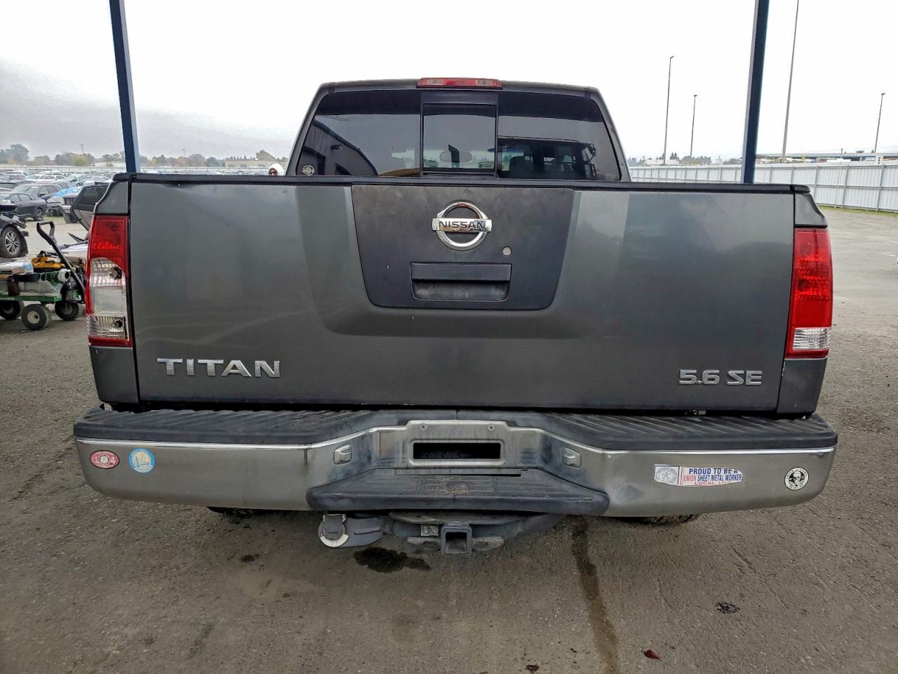 2004 Nissan Titan Xe Gray vin: 1N6AA07A84N589966