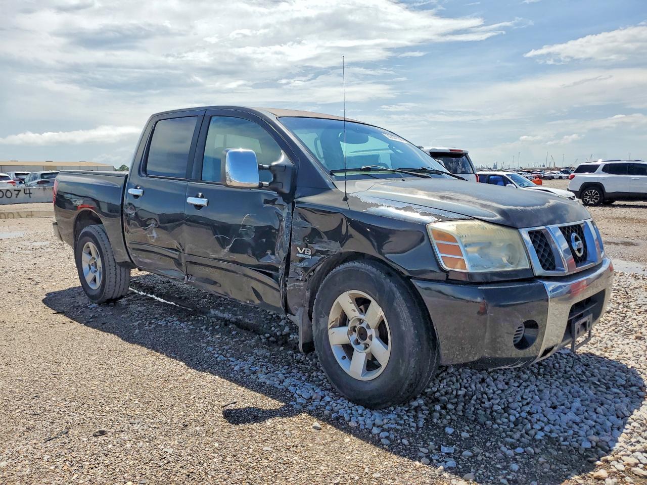 2004 Nissan Titan Xe Black vin: 1N6AA07A94N581469