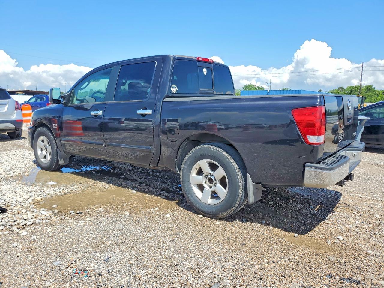 2004 Nissan Titan Xe Black vin: 1N6AA07A94N581469