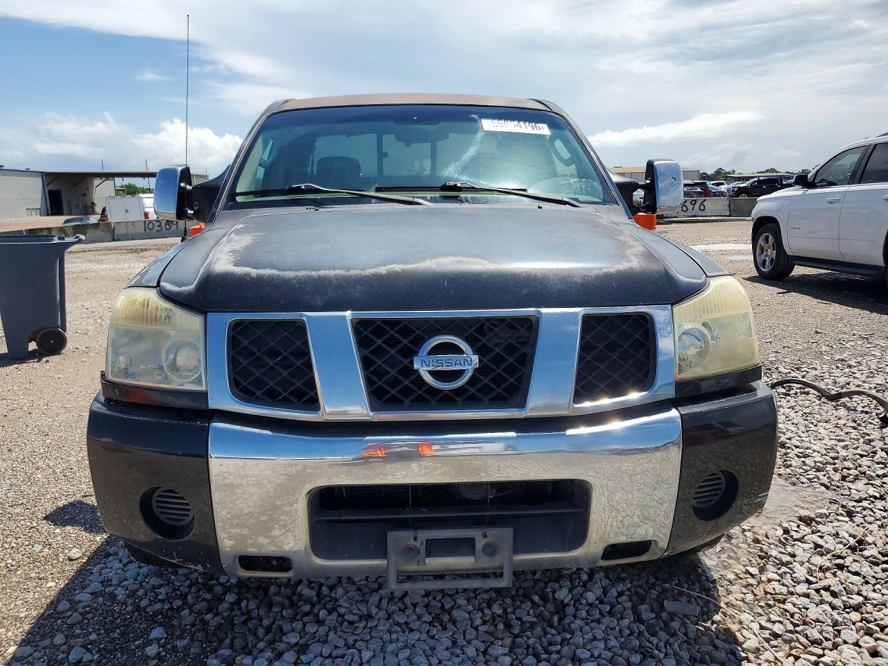 2004 Nissan Titan Xe Black vin: 1N6AA07A94N581469