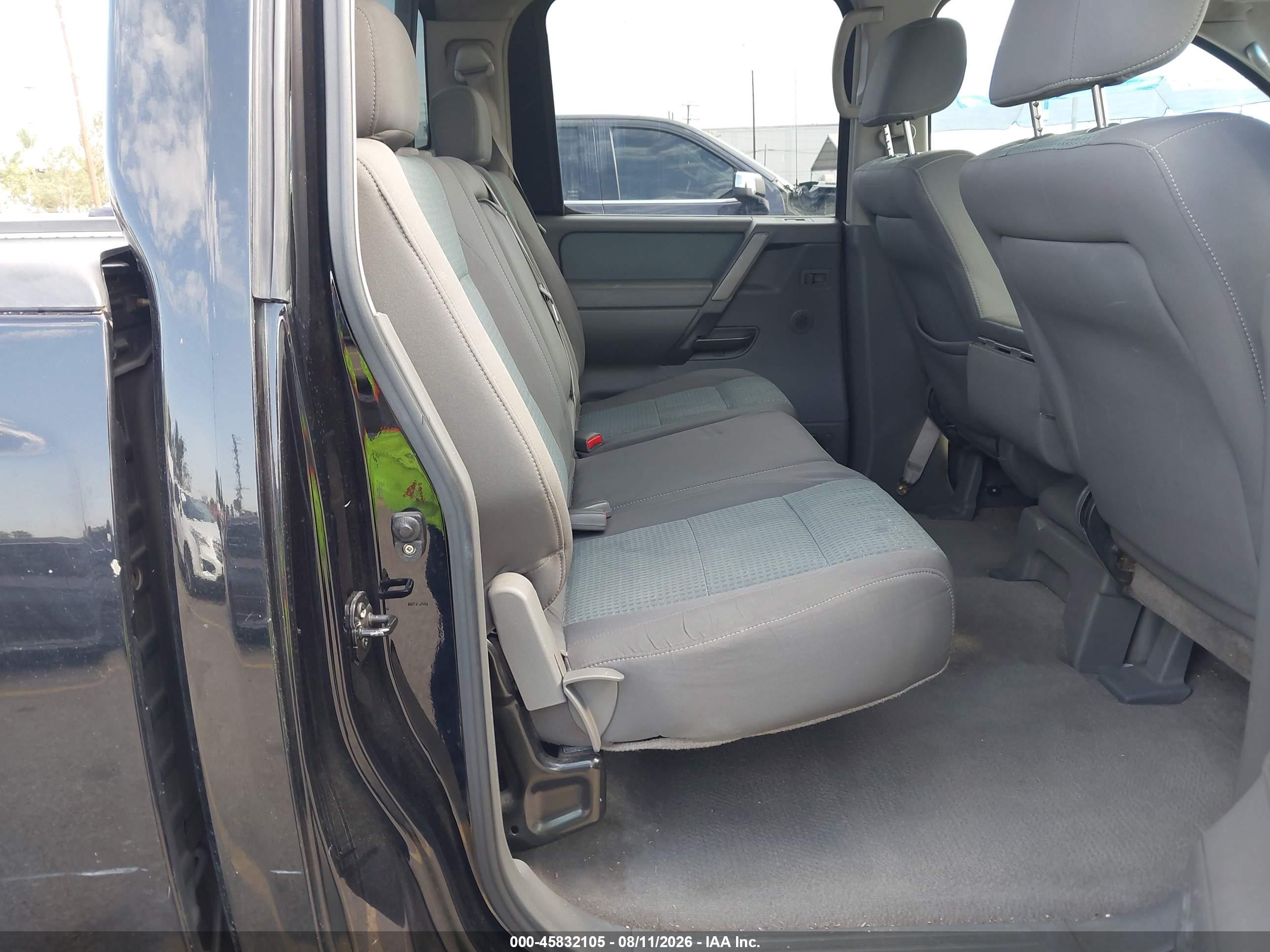 2005 Nissan Titan Se Black vin: 1N6AA07A95N506580