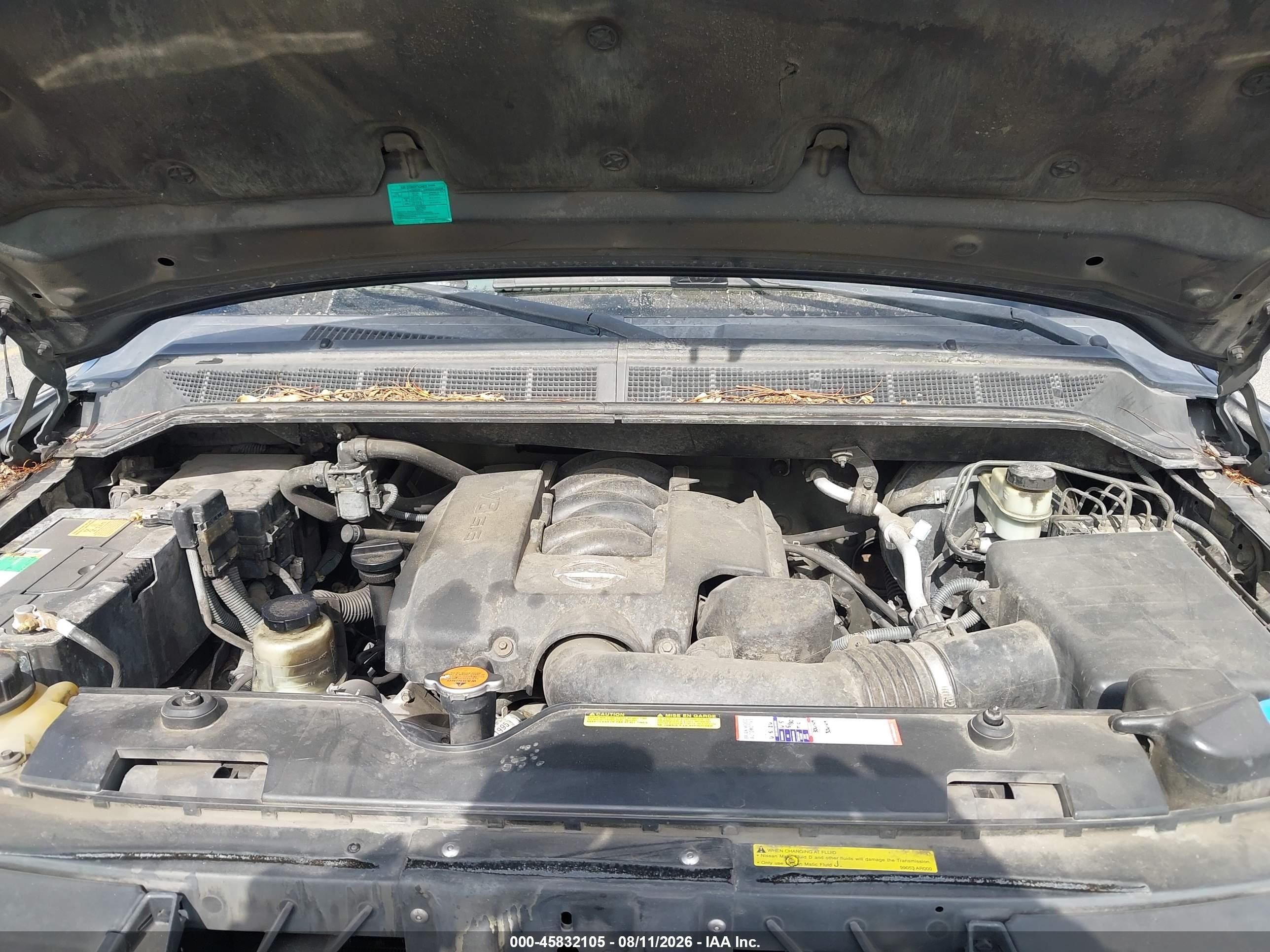 2005 Nissan Titan Se Black vin: 1N6AA07A95N506580