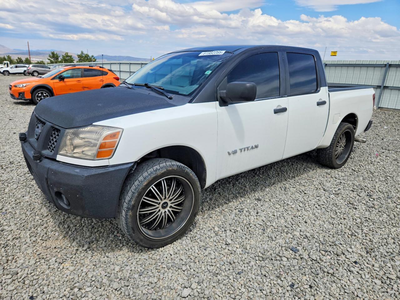 2006 Nissan Titan Xe White vin: 1N6AA07A96N507326