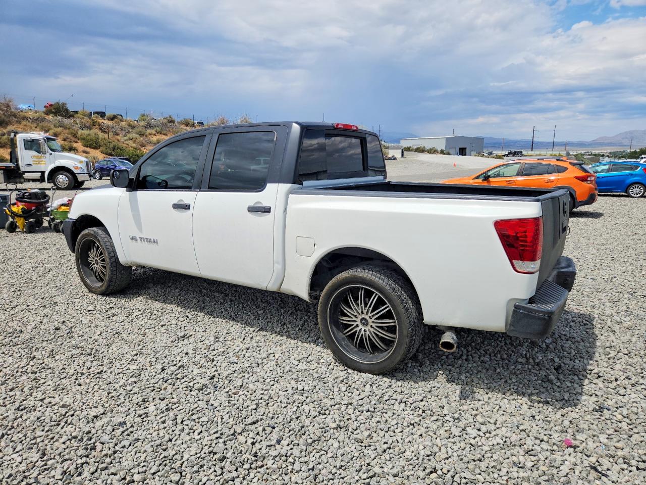 2006 Nissan Titan Xe White vin: 1N6AA07A96N507326