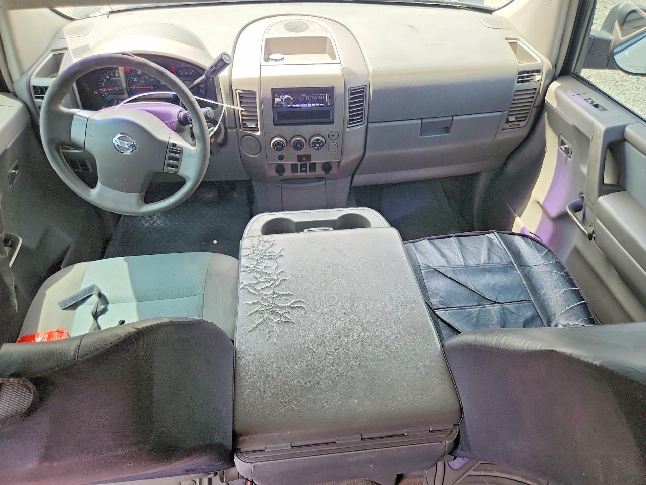 2006 Nissan Titan Xe White vin: 1N6AA07A96N507326