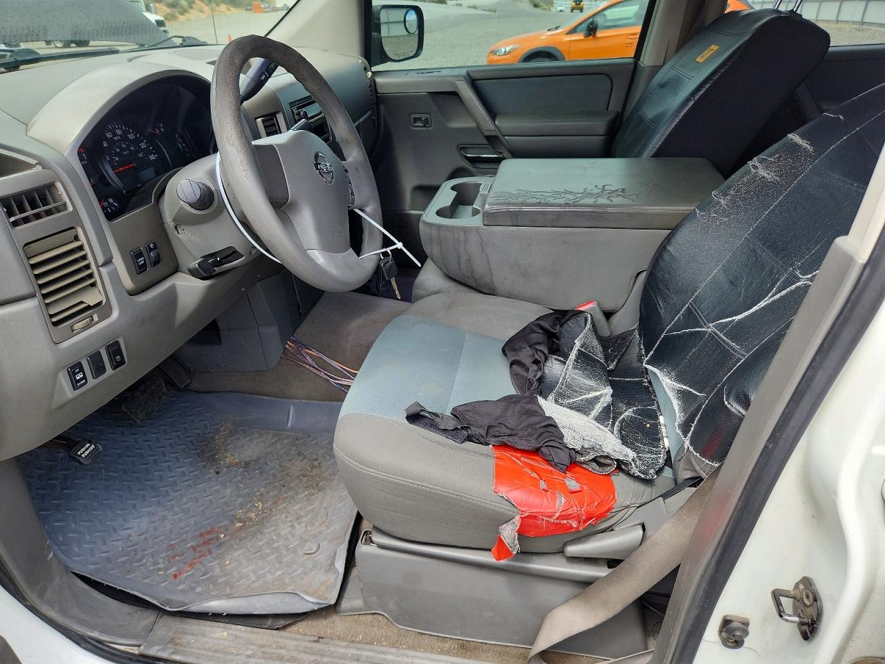 2006 Nissan Titan Xe White vin: 1N6AA07A96N507326