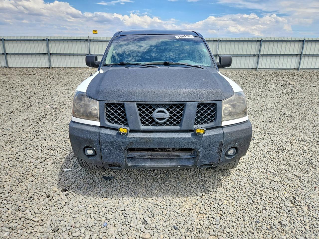 2006 Nissan Titan Xe White vin: 1N6AA07A96N507326