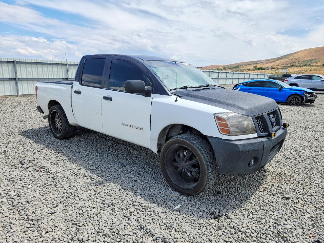 2006 Nissan Titan Xe White vin: 1N6AA07A96N507326