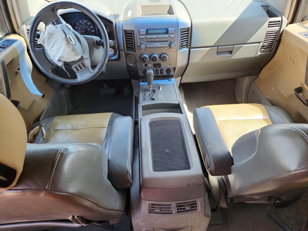 2004 Nissan Titan Xe/se/le Brown vin: 1N6AA07AX4N556144