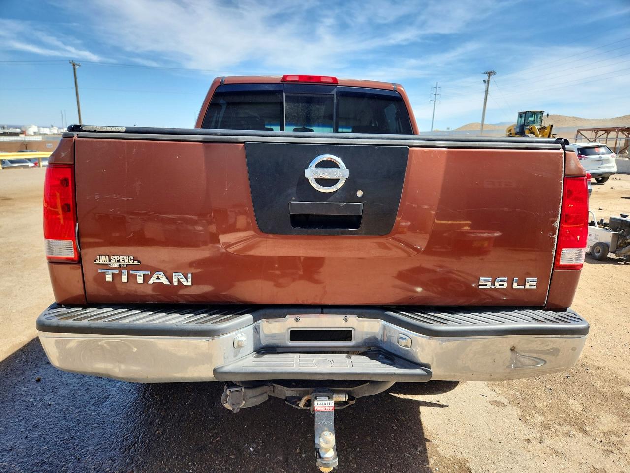 2004 Nissan Titan Xe/se/le Brown vin: 1N6AA07AX4N556144