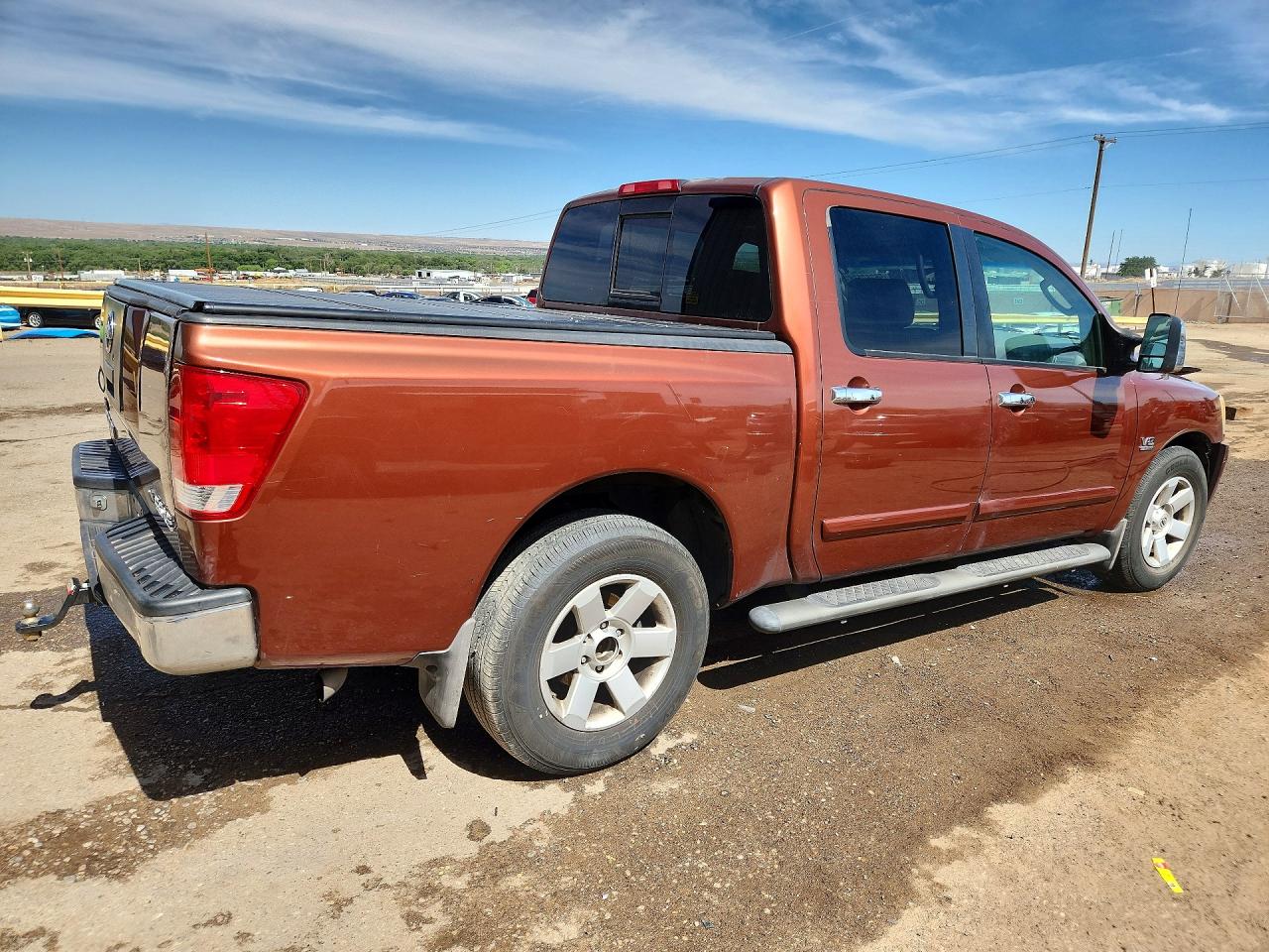 2004 Nissan Titan Xe/se/le Brown vin: 1N6AA07AX4N556144