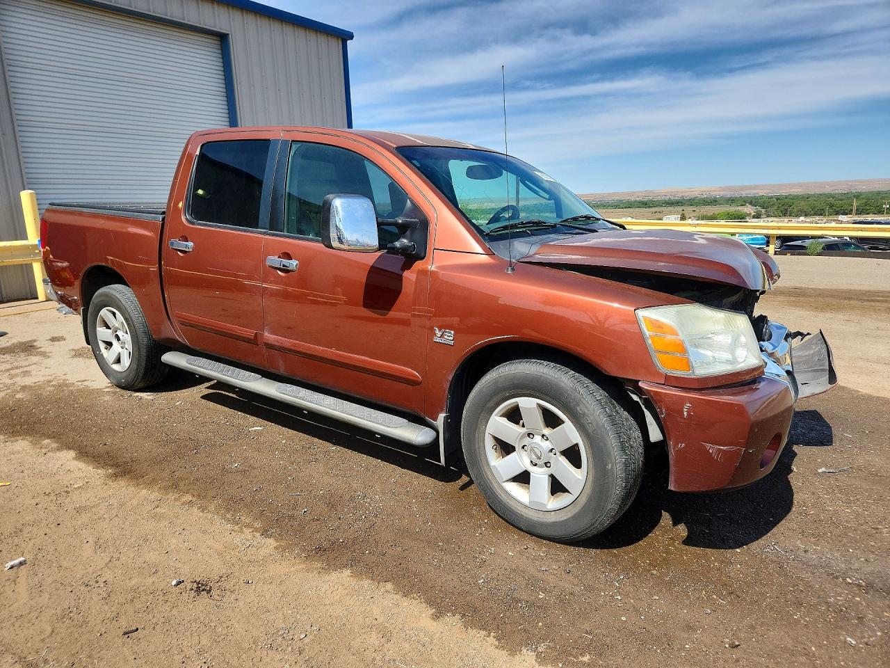 2004 Nissan Titan Xe/se/le Brown vin: 1N6AA07AX4N556144