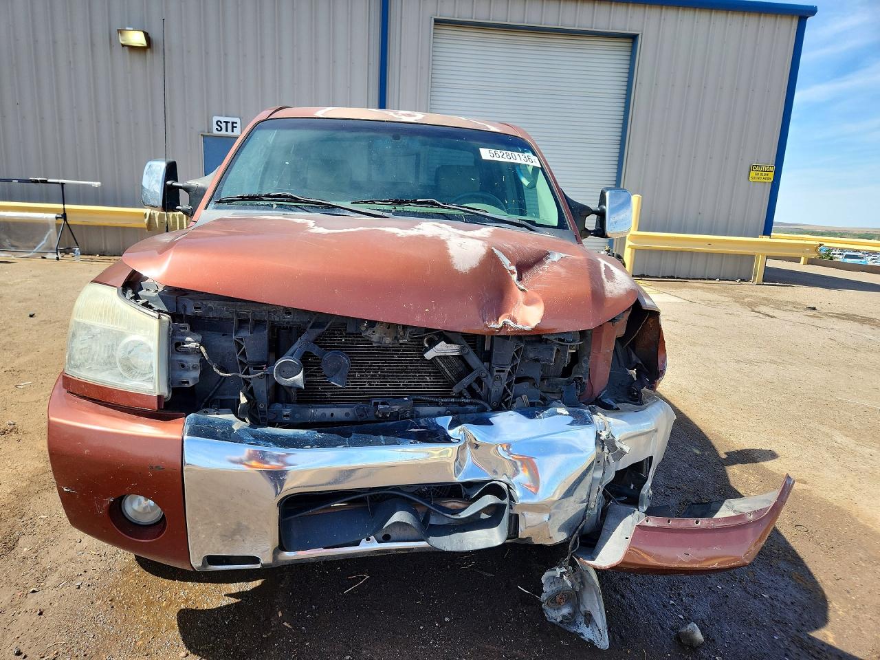 2004 Nissan Titan Xe/se/le Brown vin: 1N6AA07AX4N556144