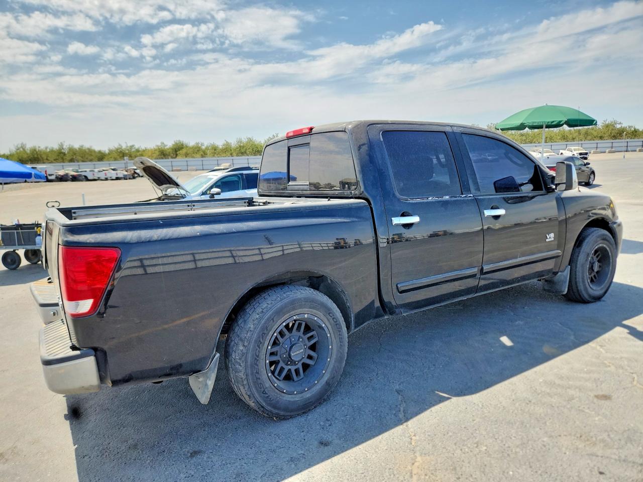 2004 Nissan Titan Xe Black vin: 1N6AA07AX4N577060