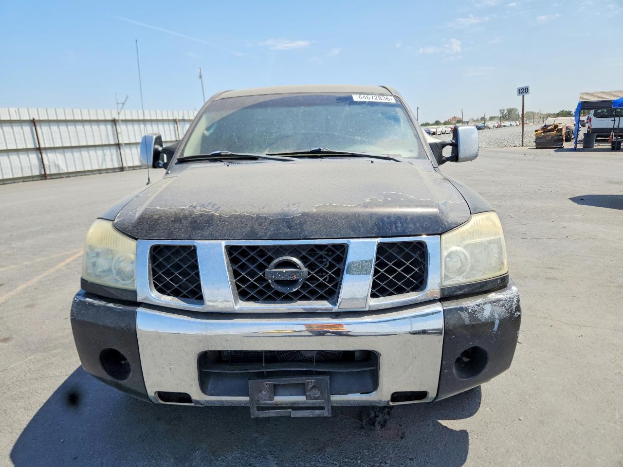 2004 Nissan Titan Xe Black vin: 1N6AA07AX4N577060